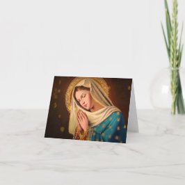 Ave Maria ... Virgin Mary Notitiekaartje