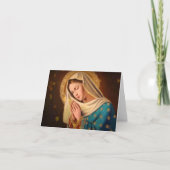 Ave Maria ... Virgin Mary Notitiekaartje (Voorkant)