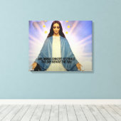 Ave Maria wanddecoratie (Insitu (Houten vloer))