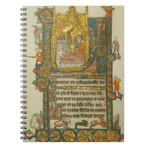 Ave Maris Stella Kerstmis Medieval Manuscript Notitieboek