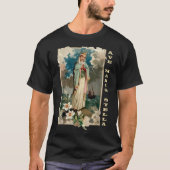Ave Maris Stella Lady Blessed Moeder Mary Latijn C T-shirt (Voorkant)