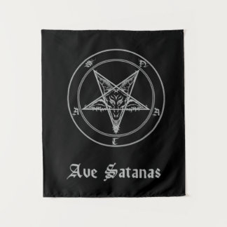 Ave Satanas Tapestry Wandkleed