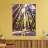 Ave van de reuzen canvas afdruk (Insitu (Woonkamer))