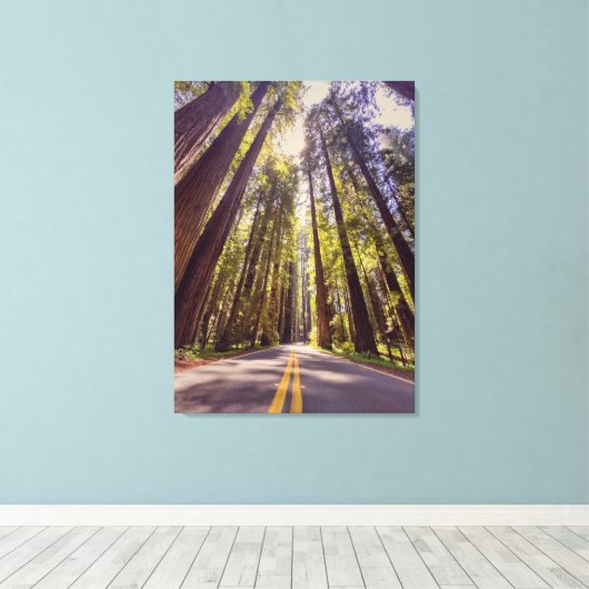 Ave van de reuzen canvas afdruk (Insitu (Houten vloer))