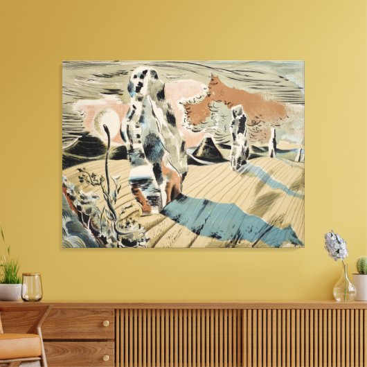 Avebury (1937) canvas afdruk (Insitu (Woonkamer))