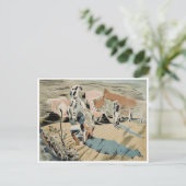 Avebury (1937) van Paul Nash Briefkaart (Staand voorkant)