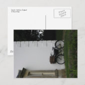 Avebury-fiets - briefkaart (Voorkant / Achterkant)