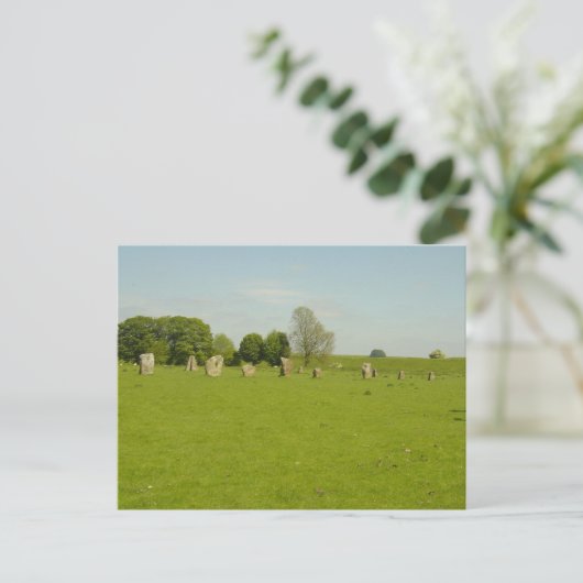 Avebury Henge - UK Briefkaart (Staand voorkant)