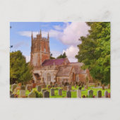 Avebury-kerk Briefkaart (Voorkant)