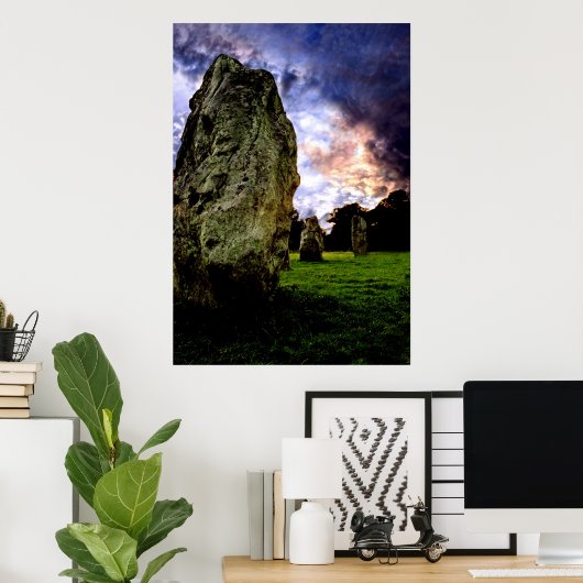 Avebury Magic Poster (Thuiskantoor)