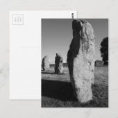 Avebury Stone Circle Briefkaart (Voorkant / Achterkant)