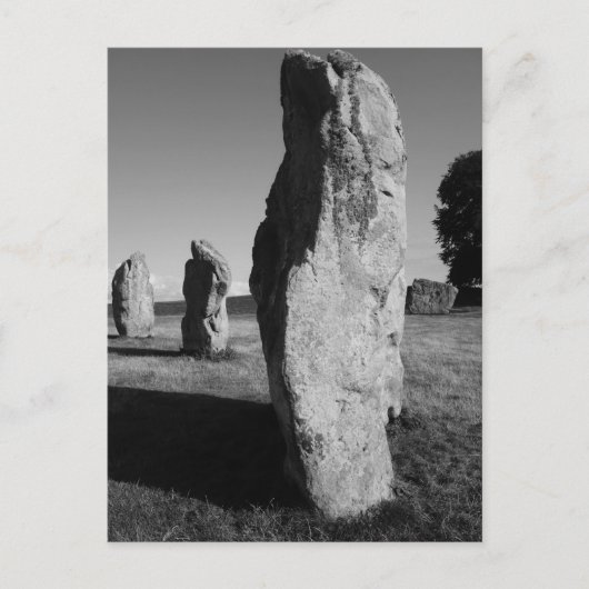 Avebury Stone Circle Briefkaart (Voorkant)