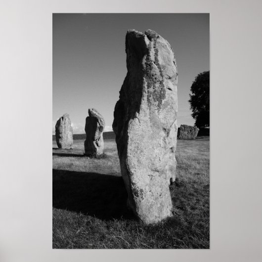 Avebury Stone Circle Poster (Voorkant)