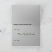 Avebury Winter Solstice Zegeningen Kaart (Binnen)