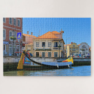 Aveiro en boot, Portugal Legpuzzel