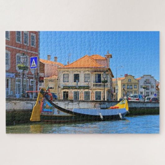 Aveiro en boot, Portugal Legpuzzel (Horizontaal)