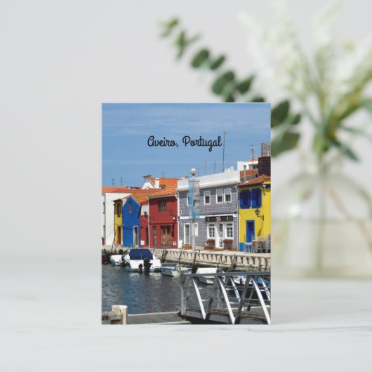 Aveiro, Portugal Briefkaart (Staand voorkant)