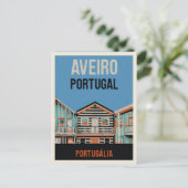 Aveiro Portugal Briefkaart (Staand voorkant)