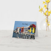 Aveiro, Portugal Kaart (Gele Bloem)