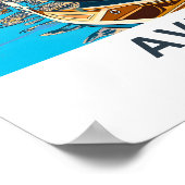 Aveiro Portugal Reisprint Poster (Hoek)