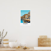Aveiro Portugal Reisprint Poster (Keuken)