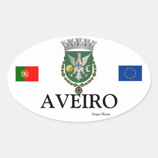 Aveiro* Portugal Sticker (Voorkant)