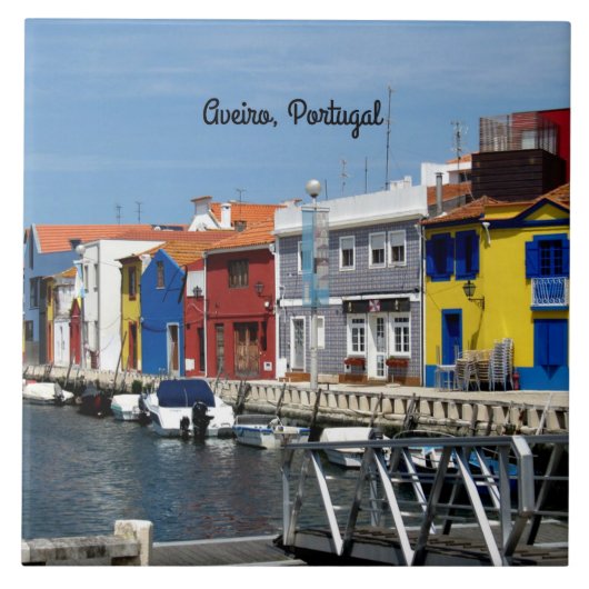 Aveiro, Portugal Tegeltje (Voorkant)