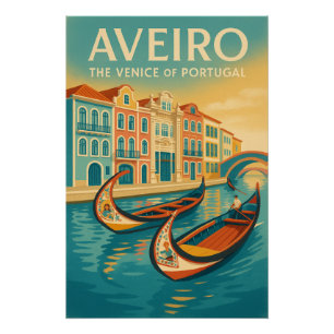 Aveiro – Venetië van Portugal Perfect Poster