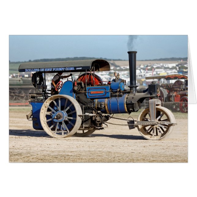 Aveling & Porter 10-ton Roller 'Moby Dick' (Voorkant Horizontaal)