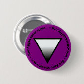AVEN-driehoek Ronde Button 5,7 Cm (Voorkant /achterkant)
