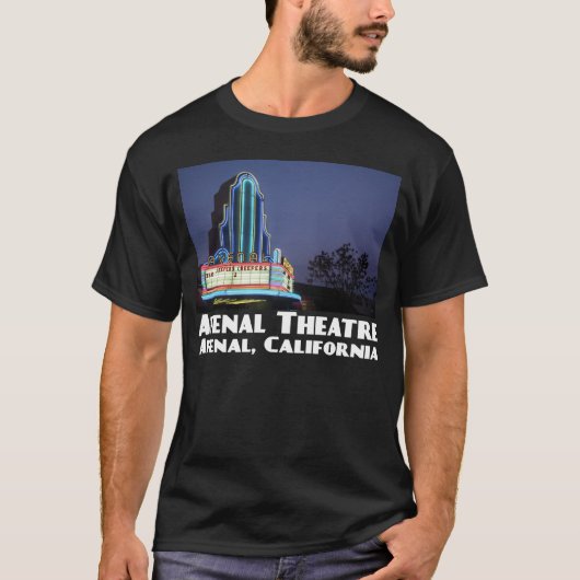 Avenal theater Dark T-Shirt (Voorkant)