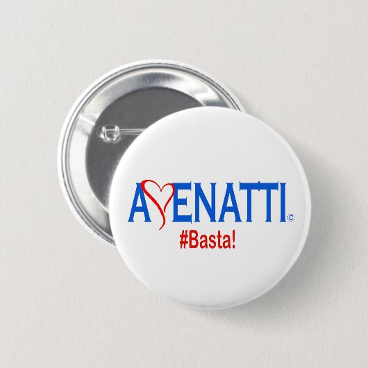 Avenatti love support Button (Voorkant /achterkant)