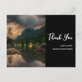 Avend Bergmeer Foto Bedankt Briefkaart (Voorkant)