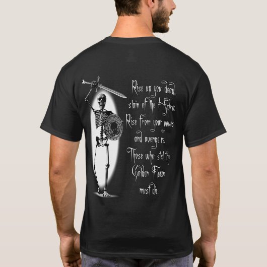 Avenge ons t-shirt (Achterkant)