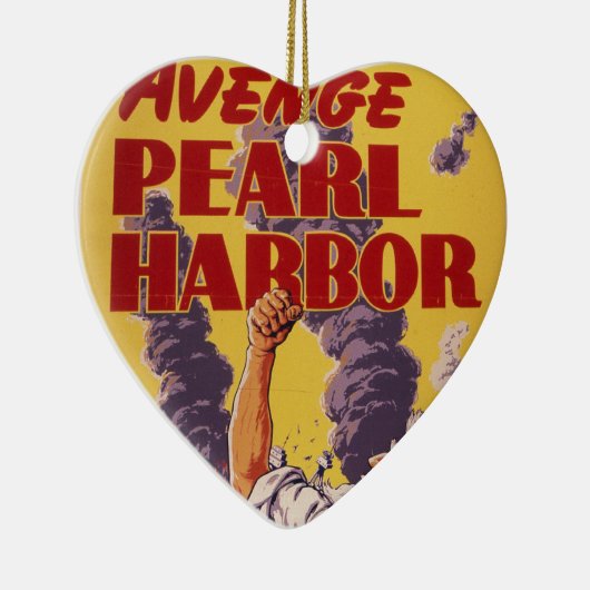 Avenge Pearl Harbour Keramisch Ornament (Rechts)