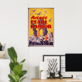 Avenge Pearl Harbour Poster (Thuiskantoor)