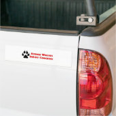 Avenge Wolves Delist Congress Vote Them Out Bumpersticker (Op Truck)