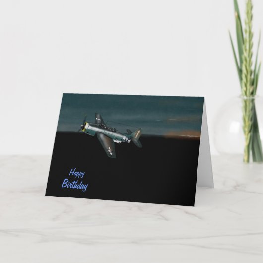 Avenger Birthday Kaart Dawn Patrol (Voorkant)