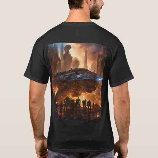 Avenger Power: Epic Hero T-shirt (Achterkant)