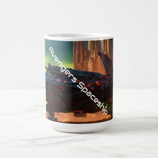 Avenger Ruimteschip Adventure Mok - Neem uw koffie (Center)