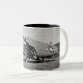 Avenger Torpedo Bomber 1945 Tweekleurige Koffiemok (Voorkant rechts)