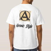 Avengers afbeelding bedrukt T Shirt (Achterkant)