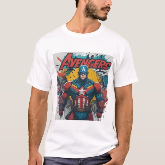 Avengers assembleren t-shirt (Voorkant)