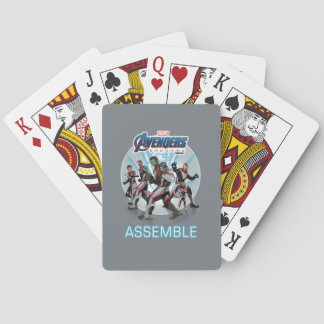 Avengers: Eindspel | Avengers Group Stance Graphic Pokerkaarten