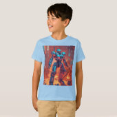 Avengers in een dichte stedelijke omgeving T-shirt (Voorkant volledig)