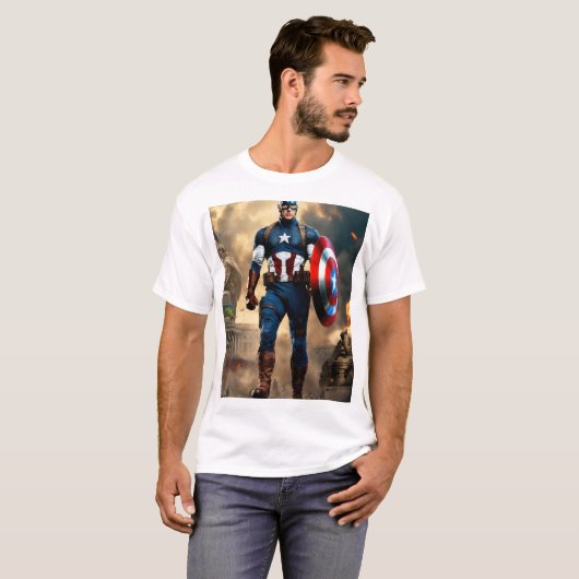 Avengers Power T-shirt (Voorkant volledig)