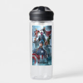 Avengers sticker waterfles (Voorkant)