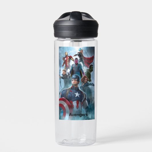 Avengers stiker waterfles (Voorkant)