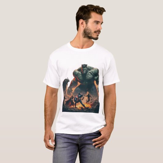 Avengers T-shirt (Voorkant volledig)