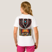 Avengers verdedigen de ruimte onderzoeksfaciliteit t-shirt (Achterkant volledig)